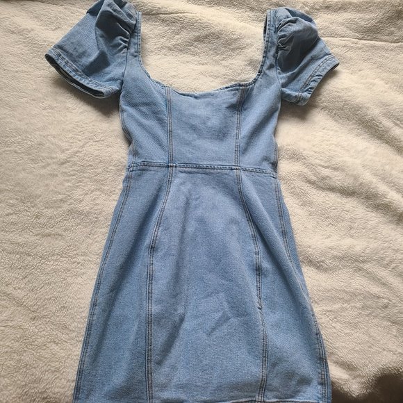 House of CB - L´OPERA PALE DENIM CORSET DRESS - Picture 4 of 4